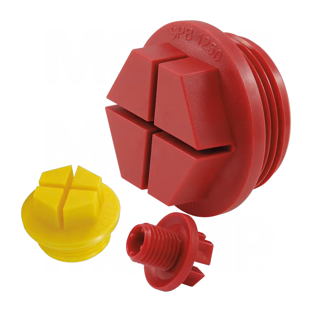 SPB GAS (BSP), cabeza hexagonal Tapones para Sellar Roscas BSP/GAS