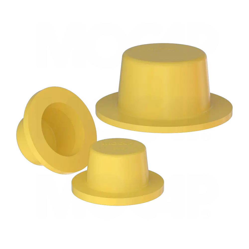 Capuchones y Tapones Cónicos con cuello grueso