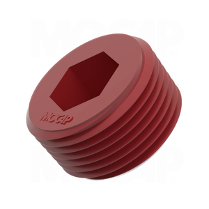 Tapones de plástico con cabeza interior hexagonal NPT, cabeza hexagonal interna